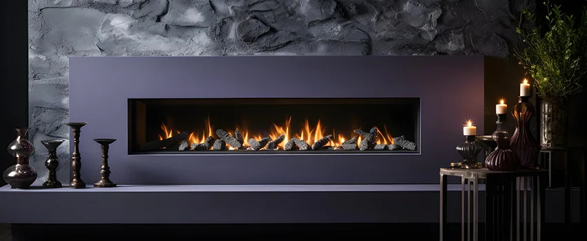 Ember Bed for Ventless Gas Fireplace in Aldine, TX